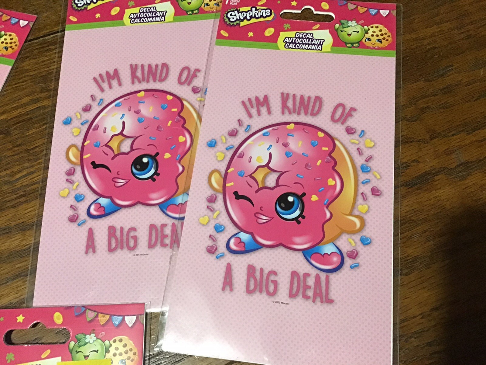 NEW SHOPKINS stickers Decals Lot Of 32 Packs Children LOVE Figures lipstick