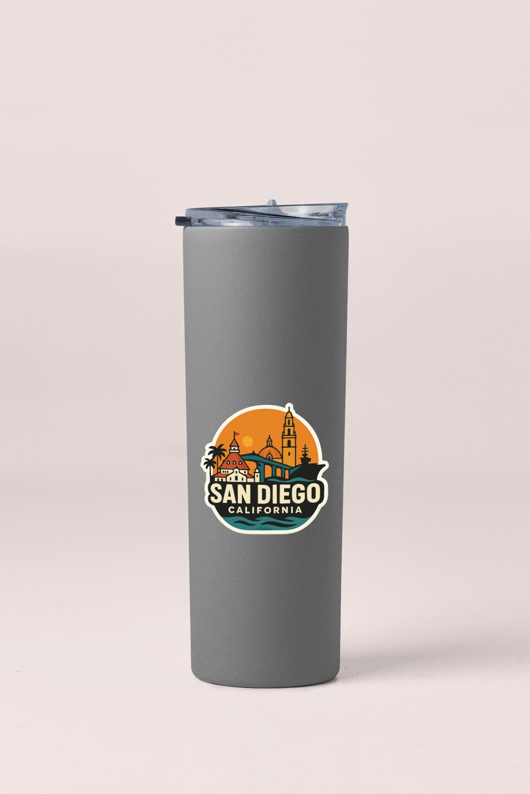 San Diego California Sticker Decal Vinyl Die-Cut City Skyline Landmark Design