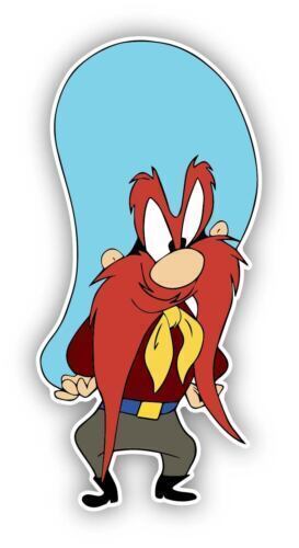 Yosemite Sam Cartoon Sticker Decal Laptop Wall Car Phone Kids