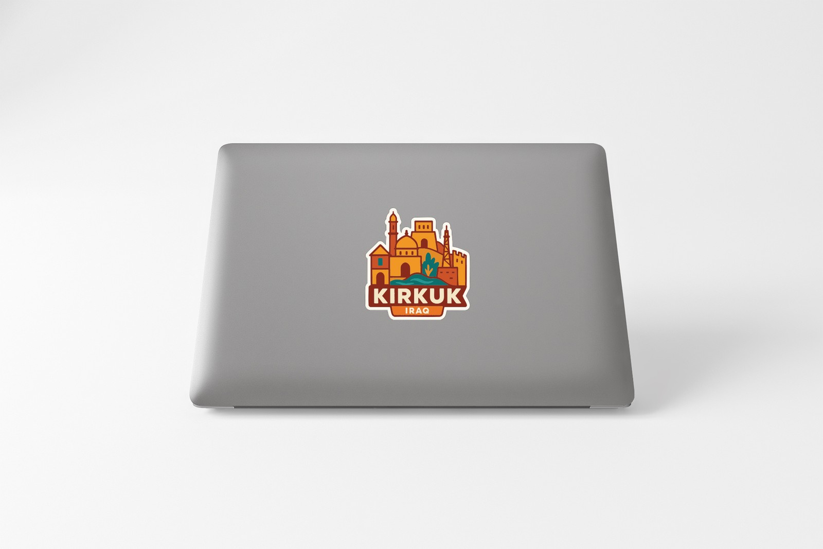 Kirkuk Iraq Sticker Decal Vinyl Die-Cut City Skyline Landmark Design