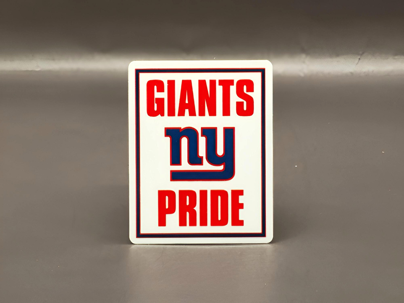 Football Inspired Stickers NY Sports Pride Helmet Gloves New York Giants Decals