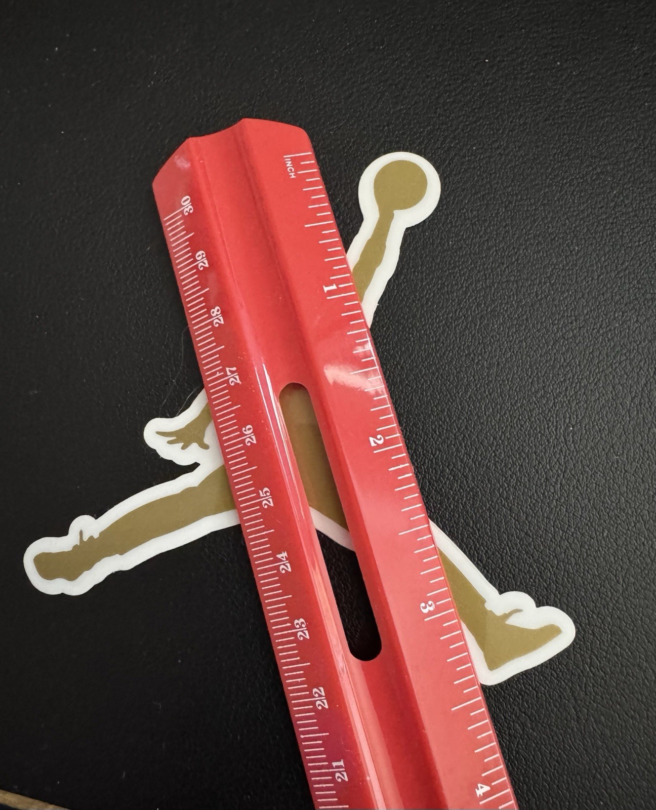 Authentic Air Jordan Jumpman Sticker (Approx 3.5" x 3.5") Nike Gold Flight Logo