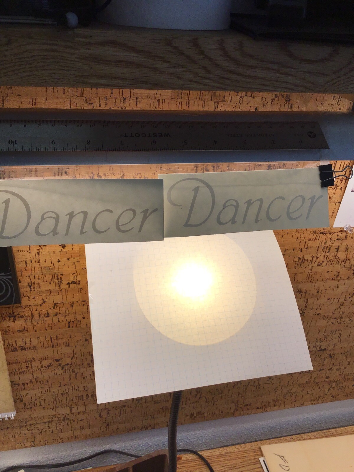 Dancer 2 Stickers – WHITE – Vinyl Sticker Decal – MM4.3.951