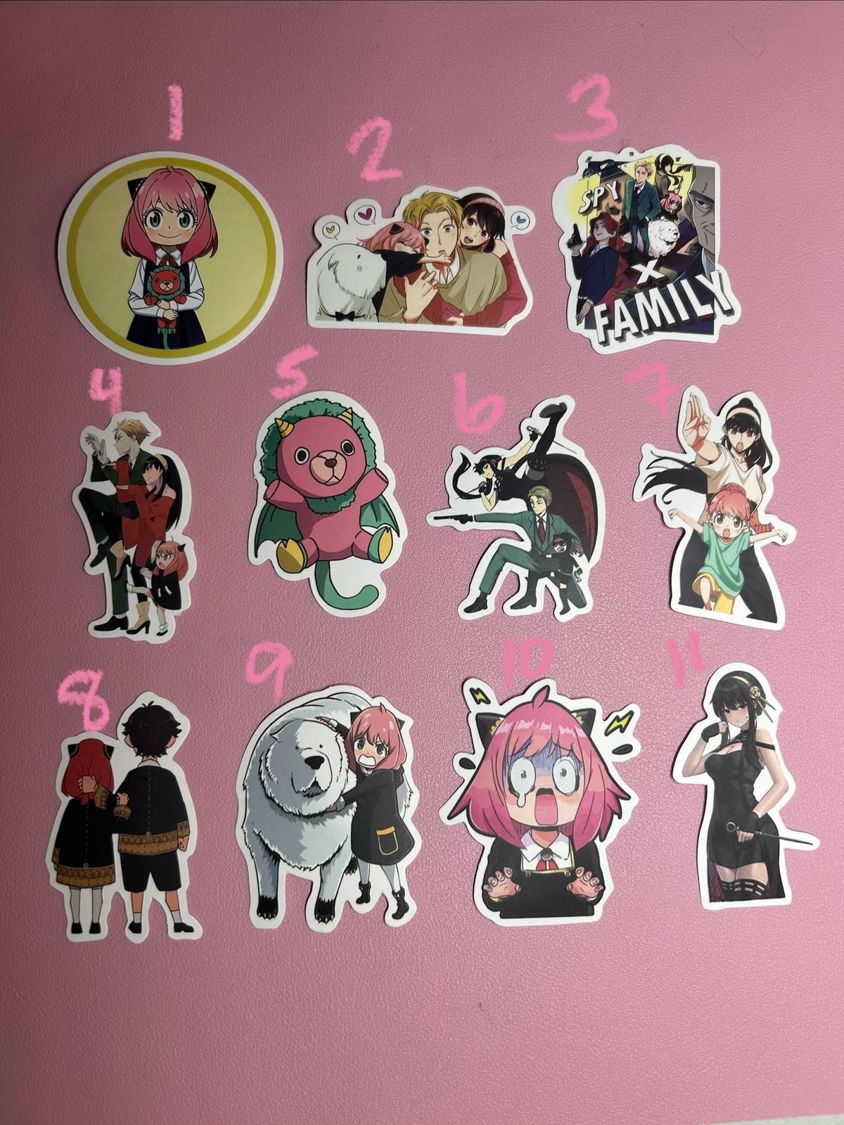 Spy X Family And More Anime Stickers