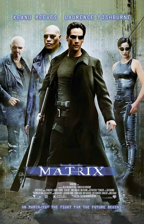 MATRIX Movie Wall Vinyl Decal Poster Graphic Print Removable Adhesive Backing