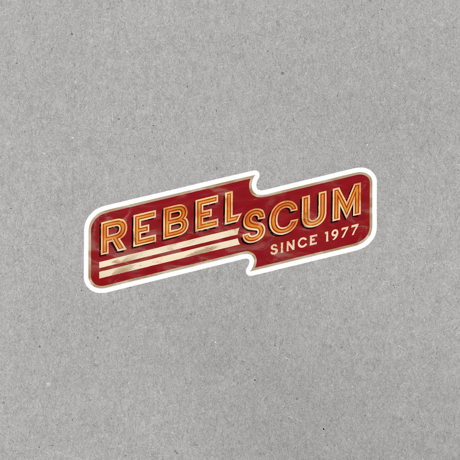 Vintage Rebel Scum Star Wars Inspired Retro Sticker Decal – Since 1977 #856