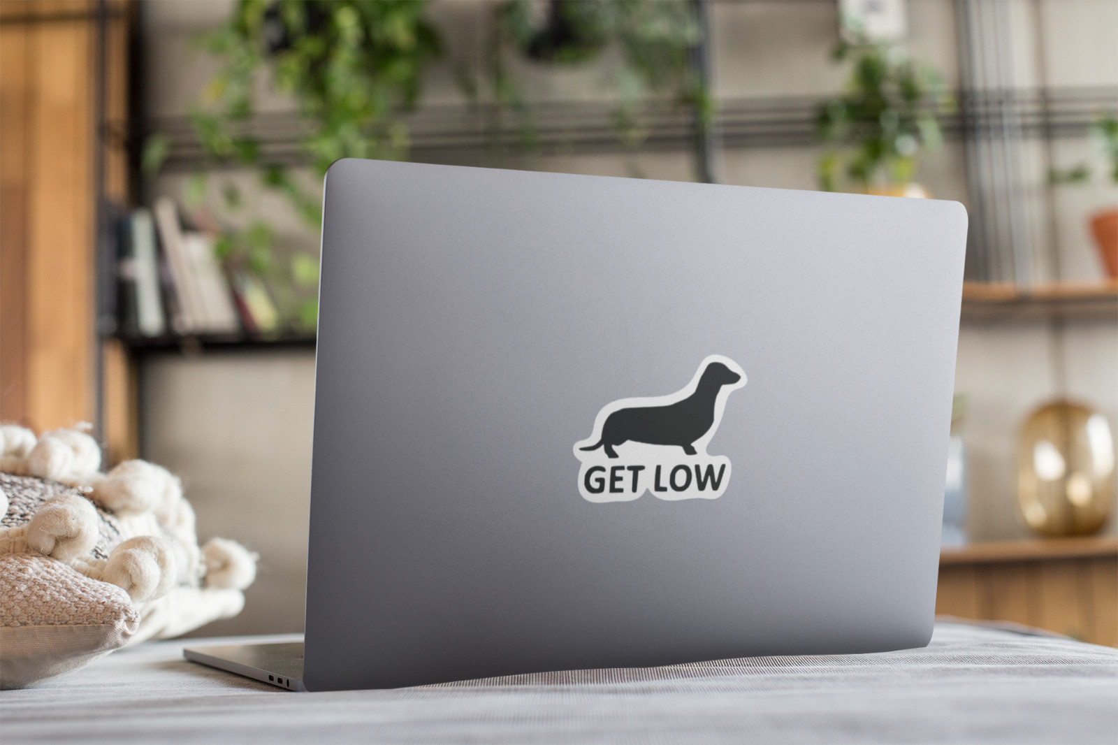 Get Low Dachshund 4.5 inch Decal – Sticker Graphic – Auto, Wall, Laptop – PS761