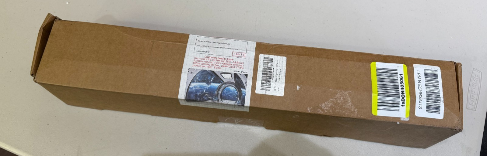 3D Capsule Space Fabric Wallpaper Living Room Bedroom Bathroom Boys Girls Ch…