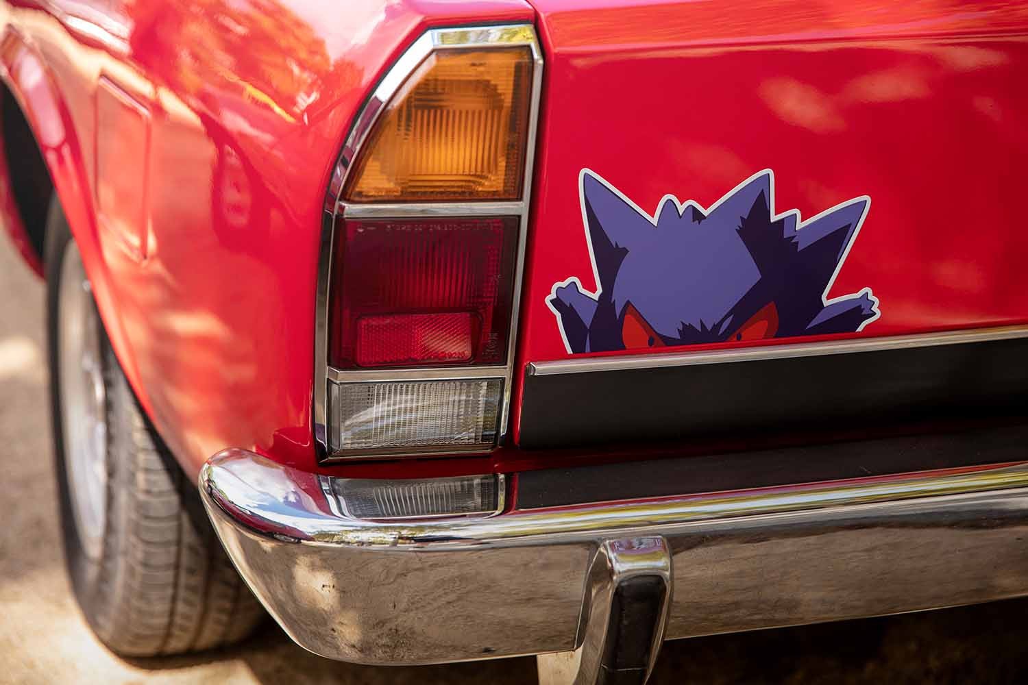 Gengar Peeker Anime Vinyl Sticker Pokémon Car Window Decal USA Made