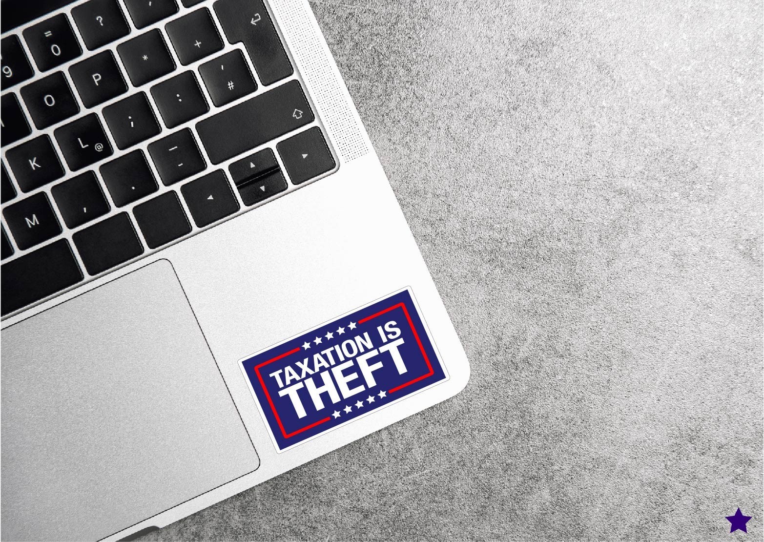 Taxation is Theft Decal Sticker No Taxes Property Income Government Trump MAGA