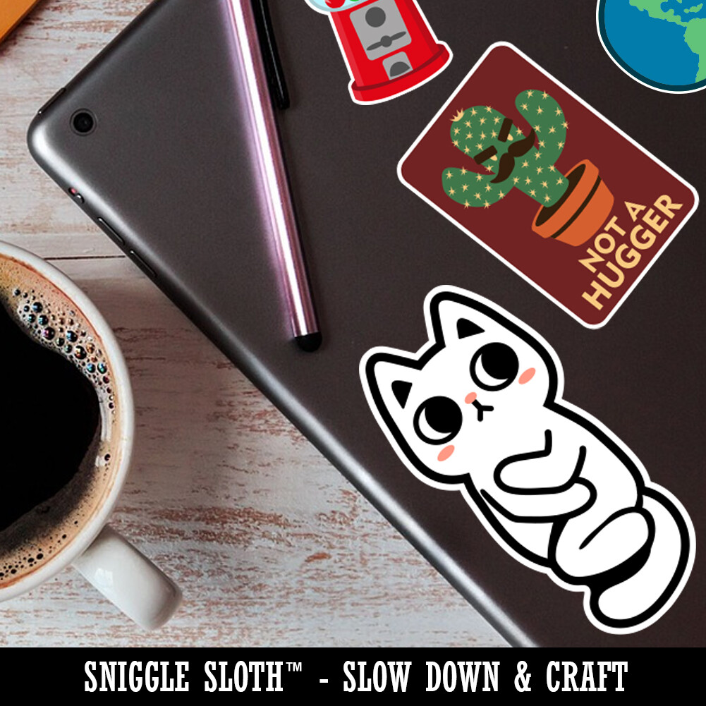 Fisherman and Mermaid Siren Laptop Water Bottle Car Window Sticker 5 Pack