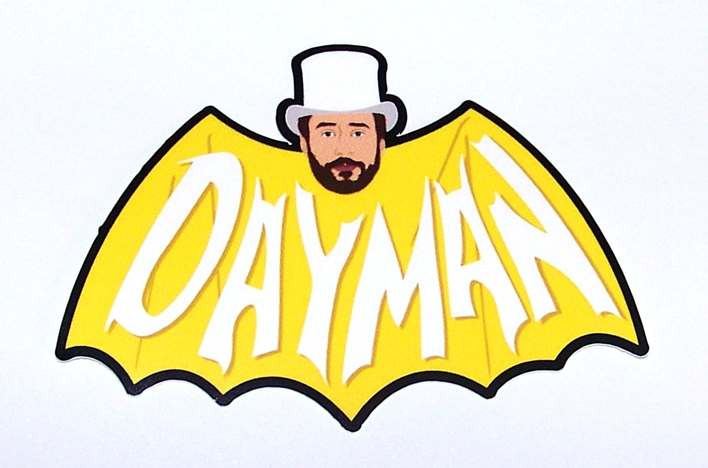 ALWAYS SUNNY Die Cut Bumper Sticker Decal TV Comedy CHARLIE Dayman Philadelphia