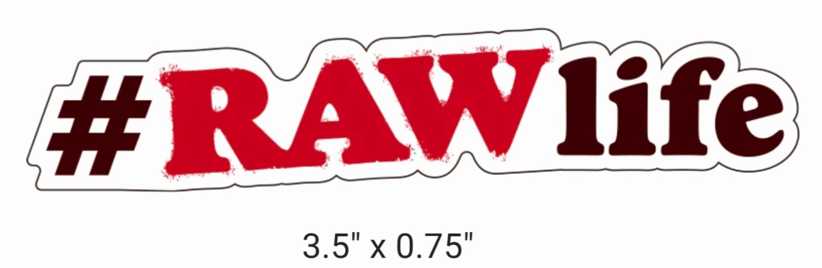 RAW NATURAL ROLLING PAPERS / CONES 9 PIECE COLLECTORS STICKER PACKAGE *GENUINE*