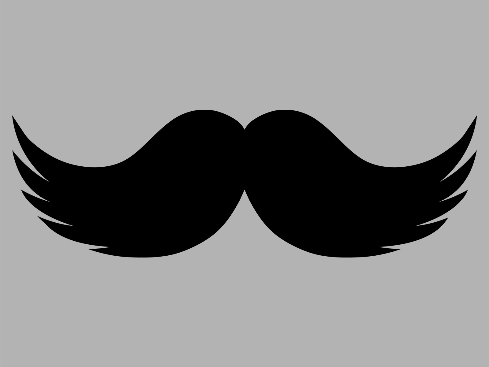 EMPIRE DESIGN Mustache Facial Hair Funny Manly Car Sticker Tumbler Vinyl Decal