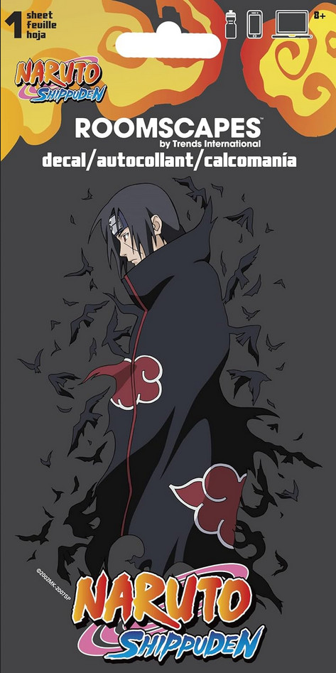 Naruto Shippuden Car Window Decal Sticker 3.5in x 6in