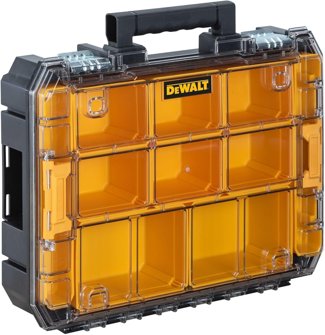 Tool Organizer, Small Parts and Screw Organizer Tool Box with Removable Compart