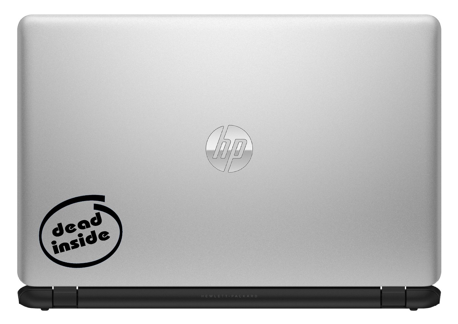 DEAD INSIDE FUNNY INTEL VINYL DECAL / BUMPER STICKER