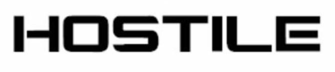 Vinyl Decal for Window – Hostile Off-Road Wheels (Logo)