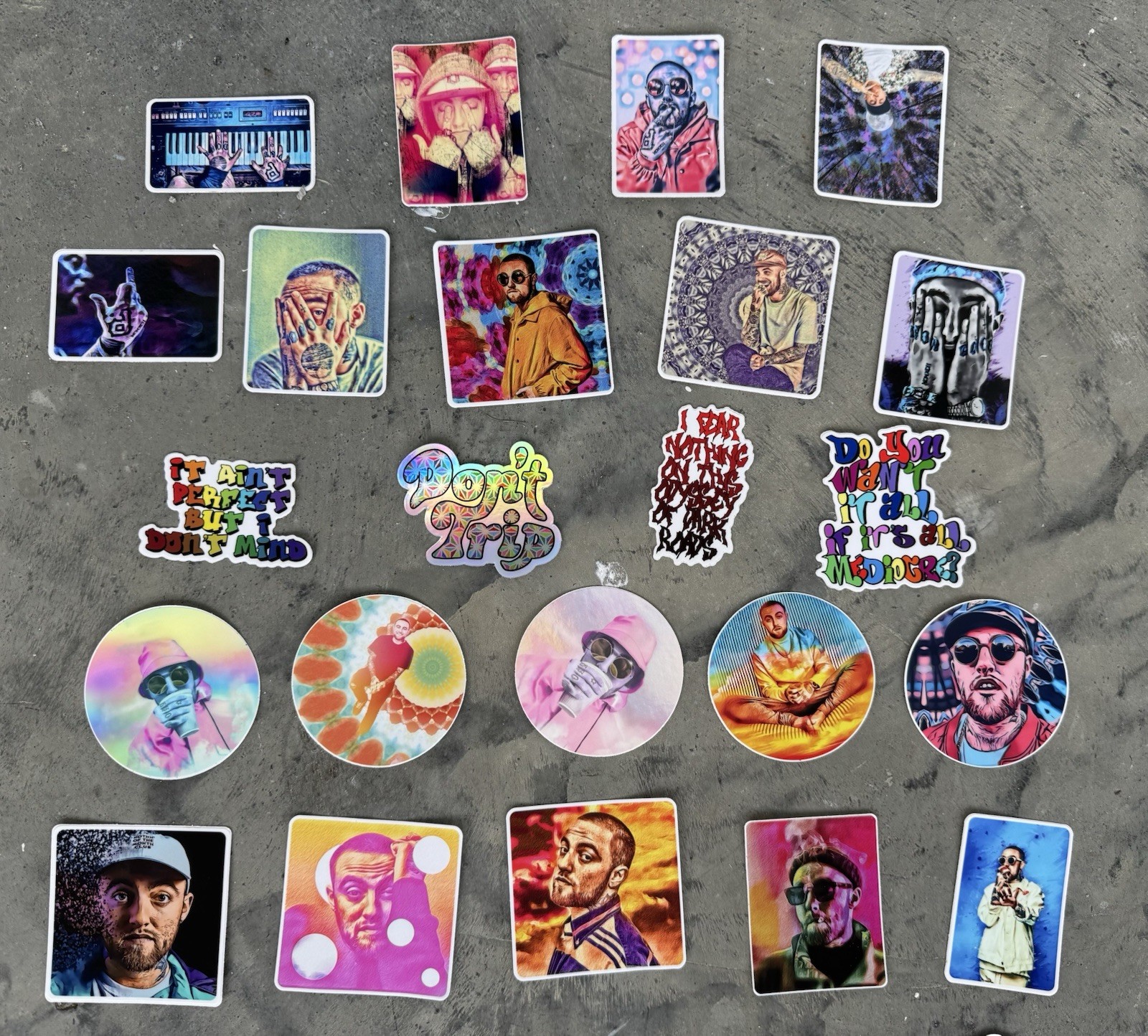 Mac Miller Sticker Pack – YOU CHOOSE 10 Stickers – Most Dope