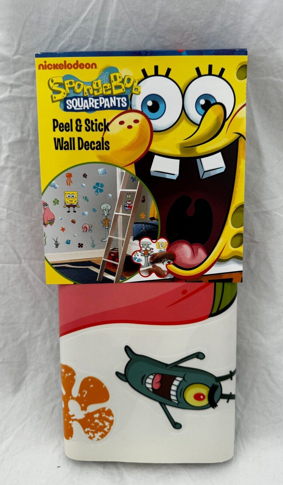 Nickelodeon SpongeBob Squarepants Peel & Stick Wall Decals NIP