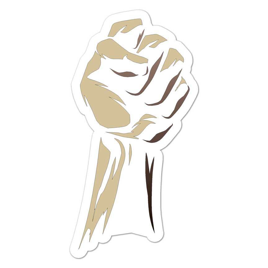 Fist Protest, Vinyl Decal Sticker, Indoor Outdoor, 3 Sizes, #8007