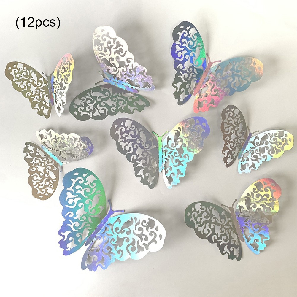 3D Magnetic Butterflies in Multicolour for Educational and Decorative Use