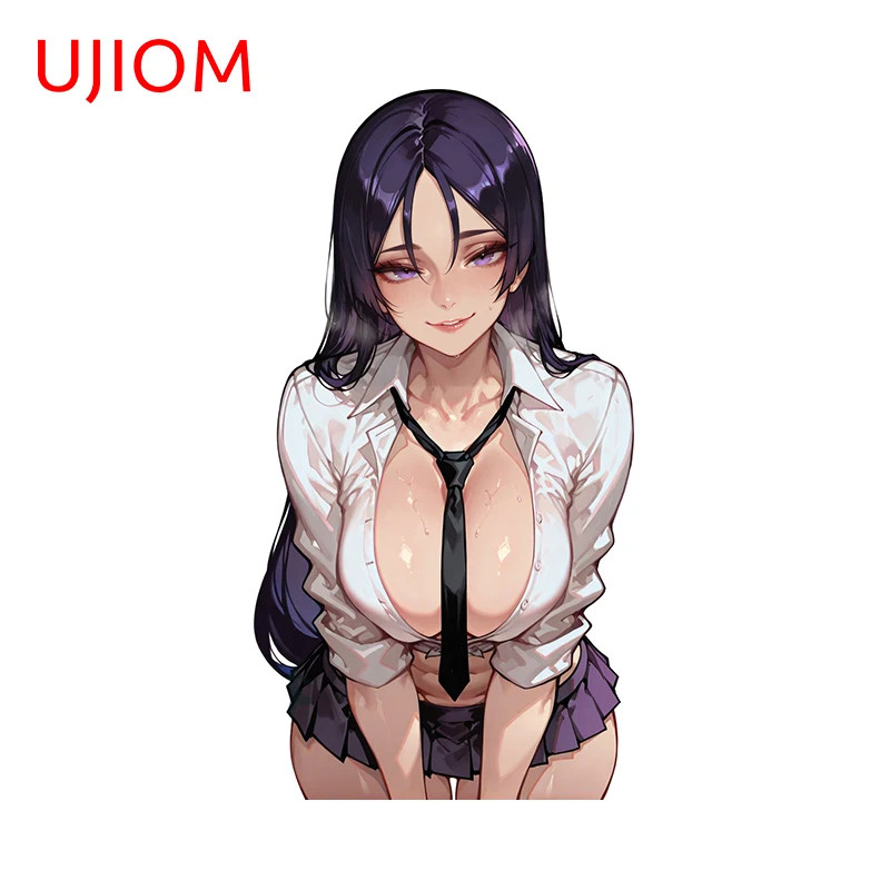 UJIOM Minamoto No Raiko Wall Decals Largre Boobs Game Room Fuel Tank Cap