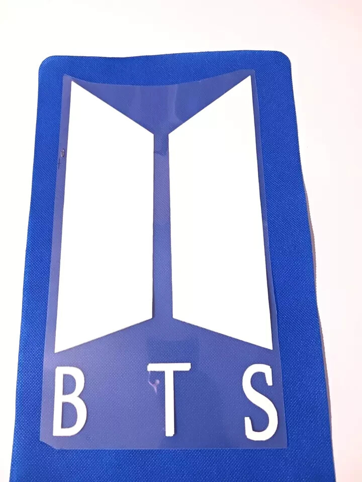 K-pop BTS Sublimations Stickers easy to Iron On T-shirt (3 Pack)