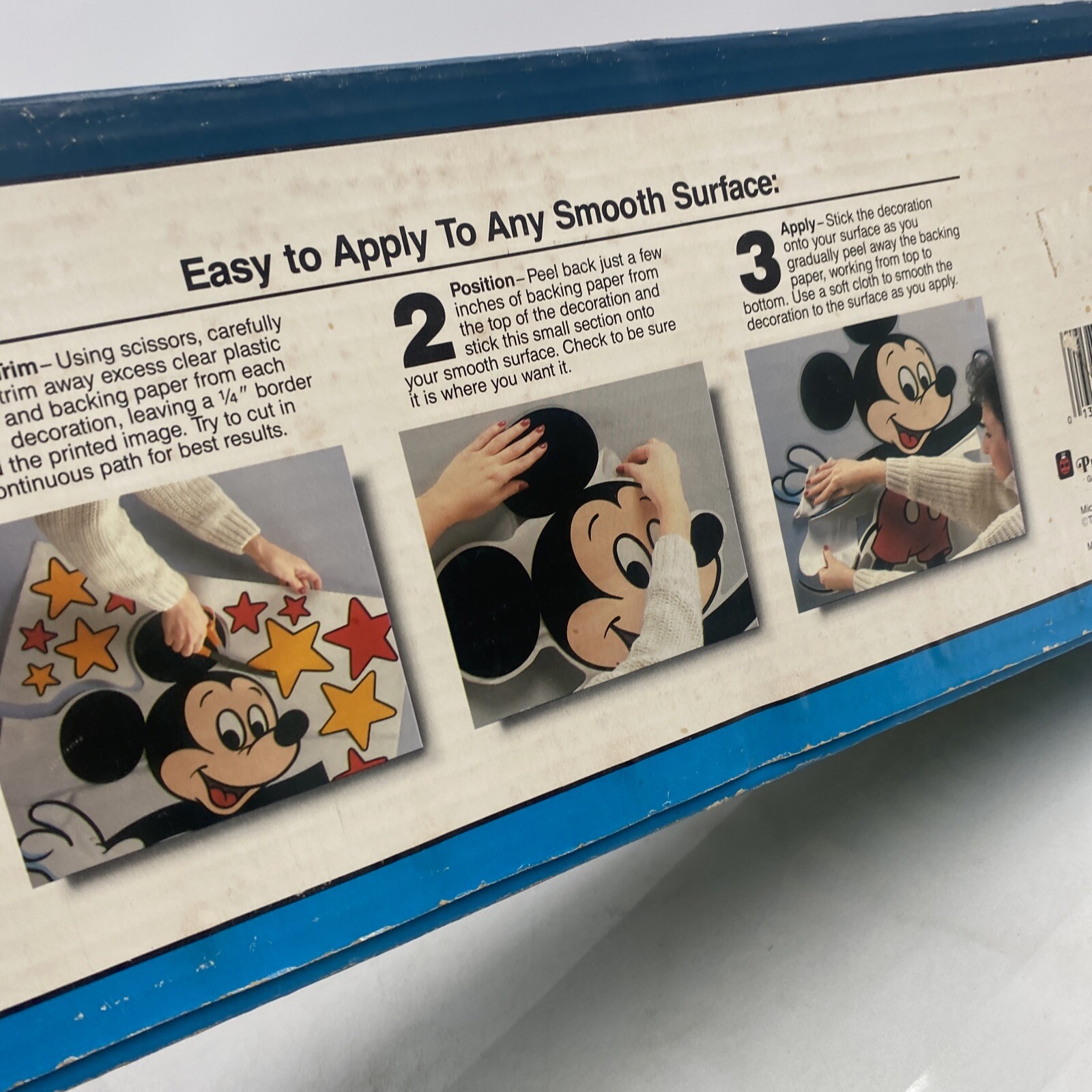 Vintage Priss Prints Wall Stickers Walt Disney Mickey Mouse Minnie 30 Piece