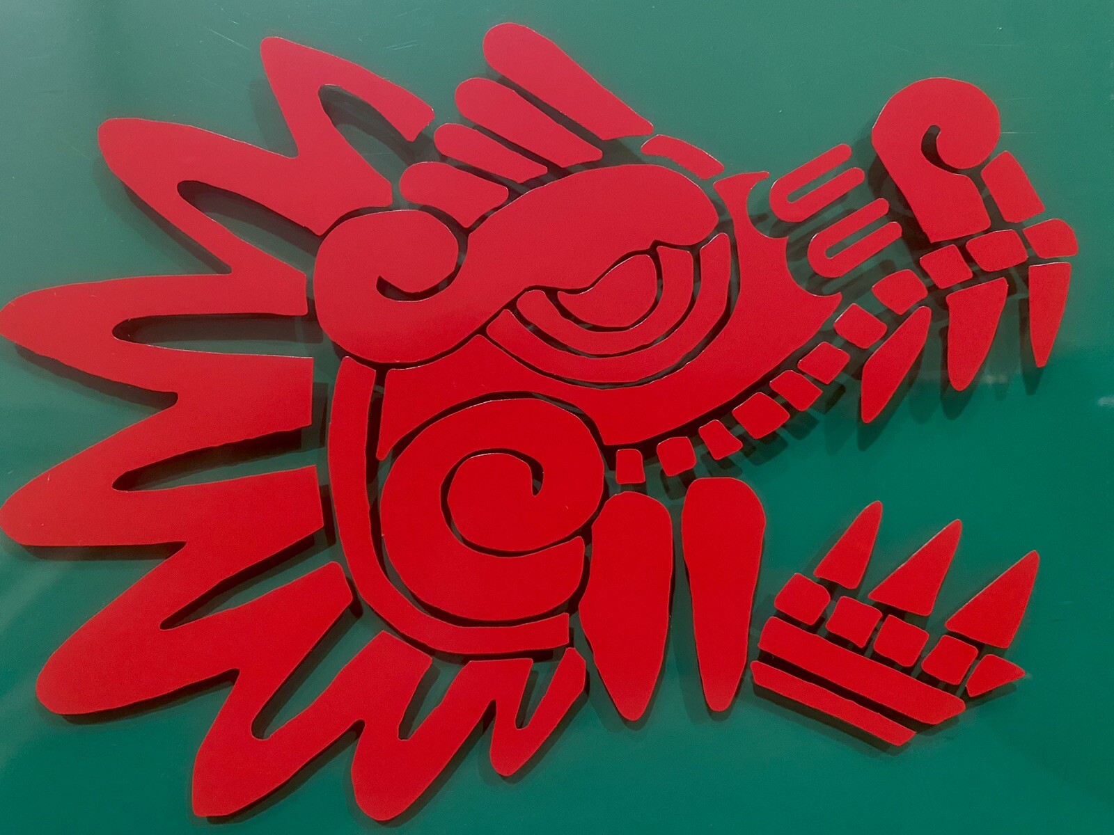 Quetzalcoatl Sticker, Decal Permanent Vinyl, Mexico,Aztec