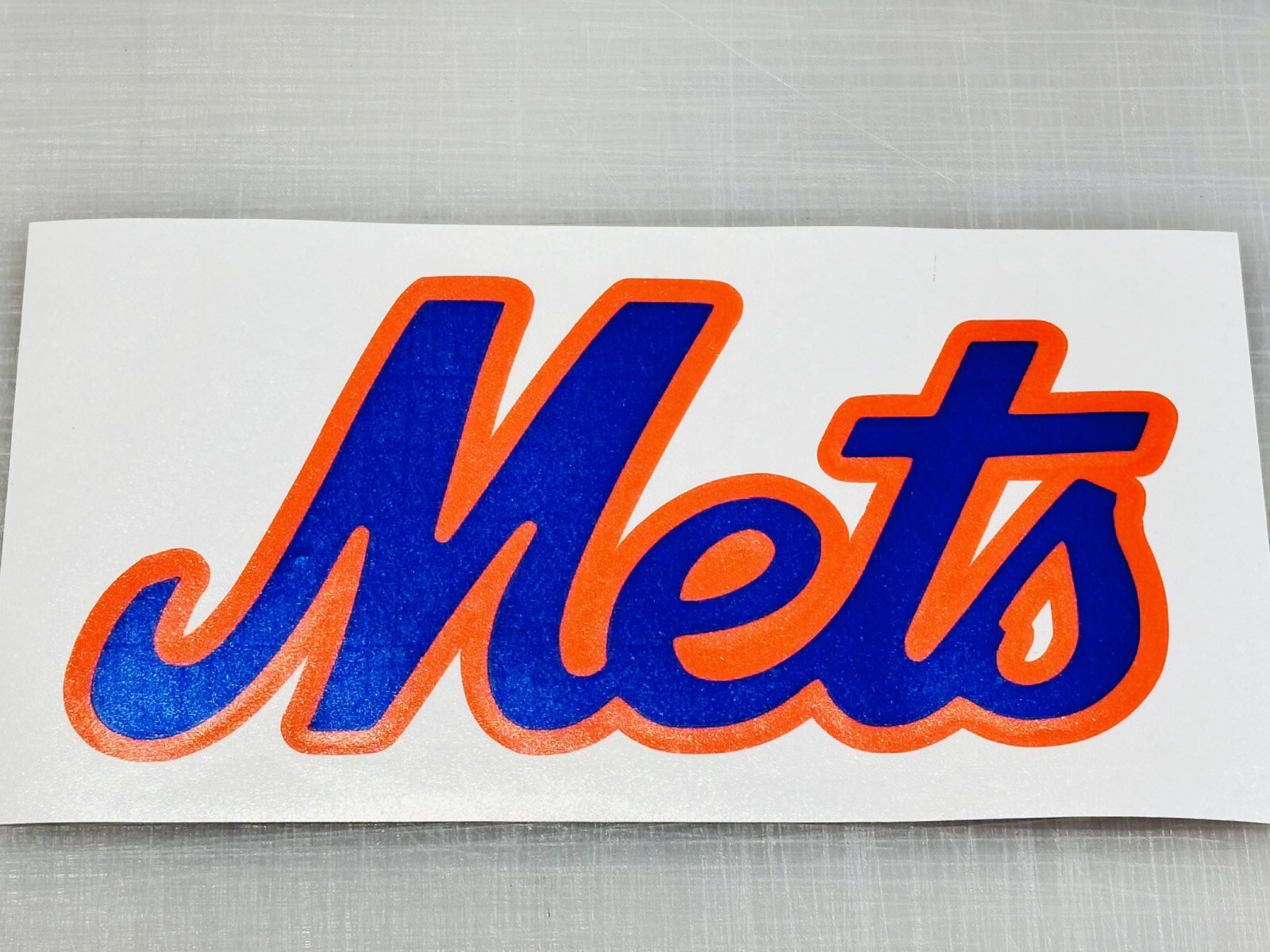 Mets Vinyl Decal-Many Sizes Avail From Phone Case Size To "BIG" Buy 2 Get 1 FREE