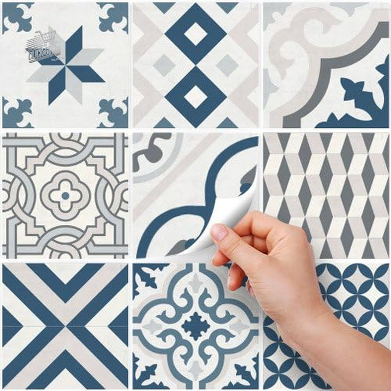 Stickers Tiles Kitchen Bathroom Tiles Stickers PVC Waterproof Cements 15