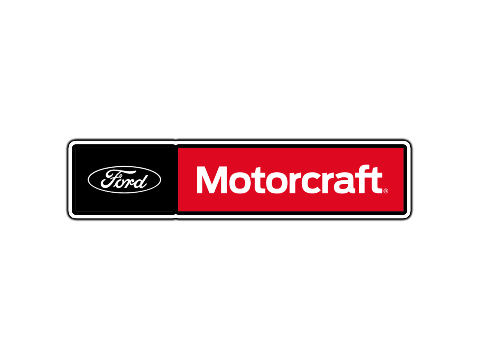 #716 Ford Motorcraft Logo Waterproof Vinyl Sticker Decal Die-Cut