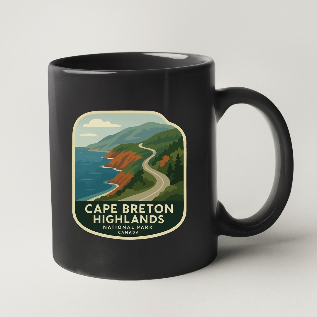 Cape Breton Highlands Canada National Park Sticker Decal Vinyl Die-Cut World
