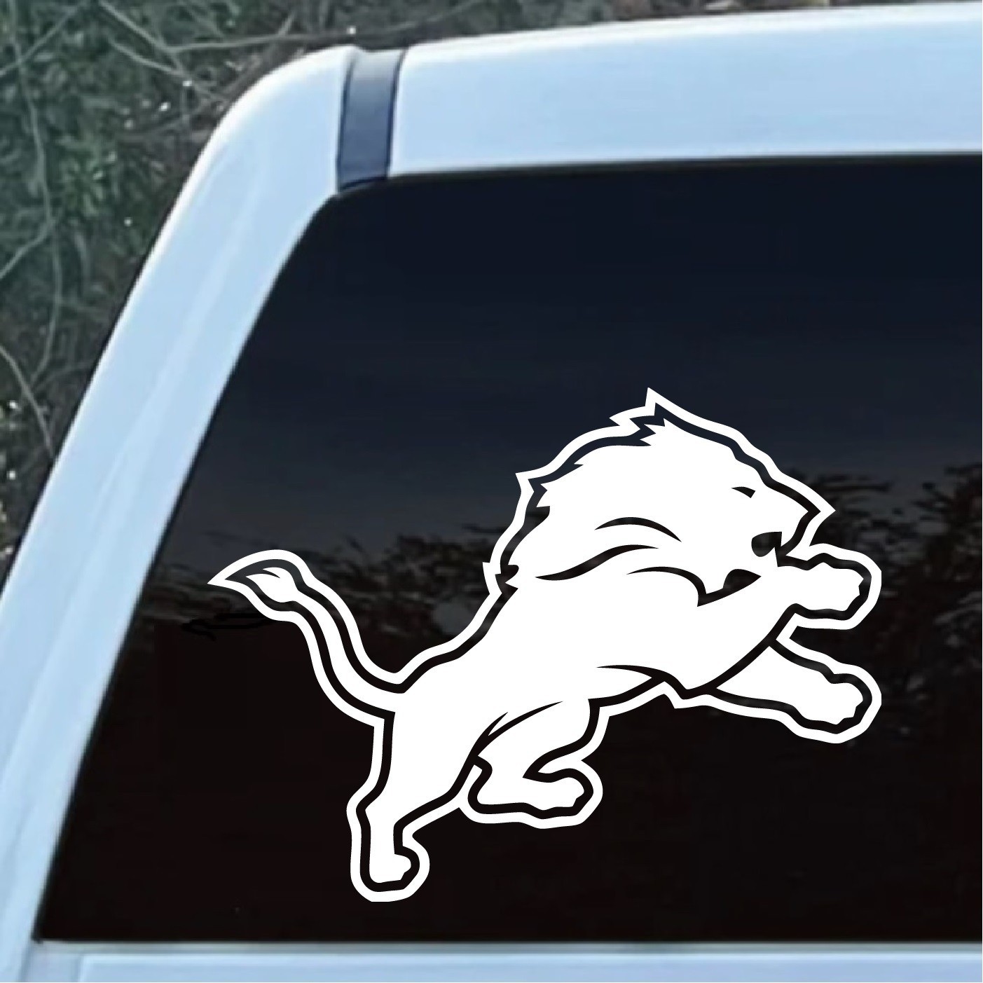 Detroit Lions Window Sticker Vinyl Decal any size any color