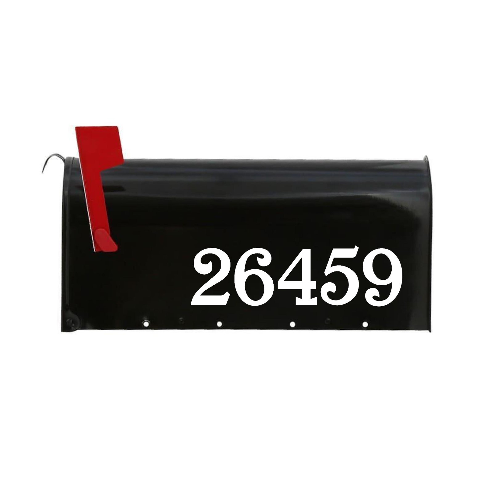 PAIR of REFLECTIVE 1.5" 2" 2.5" 3" Mailbox Custom NUMBERS for anything up to 6 #