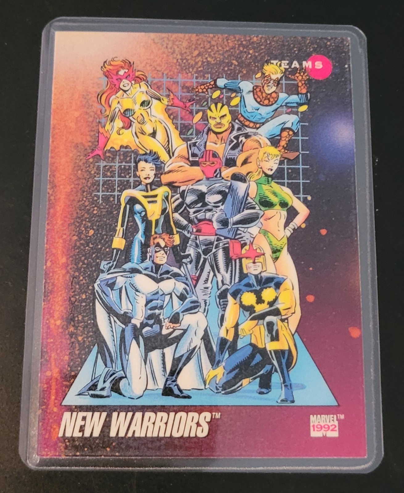 1990's Impel Marvel Universe Teams Fridge/Locker/Cabinet Laminated Magnet X-MEN