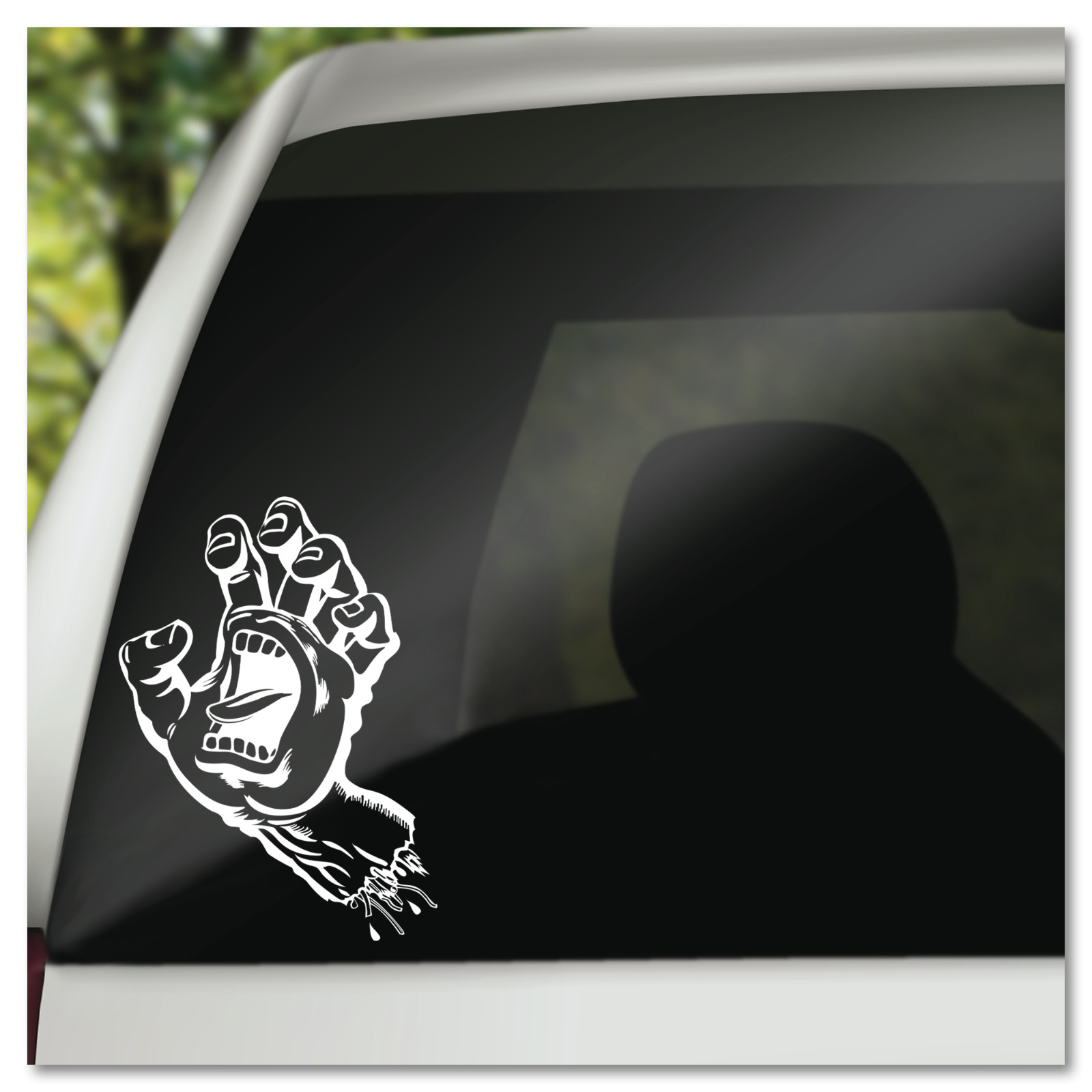 4" Screaming Hand Santa Cruz Vinyl Decal Sticker