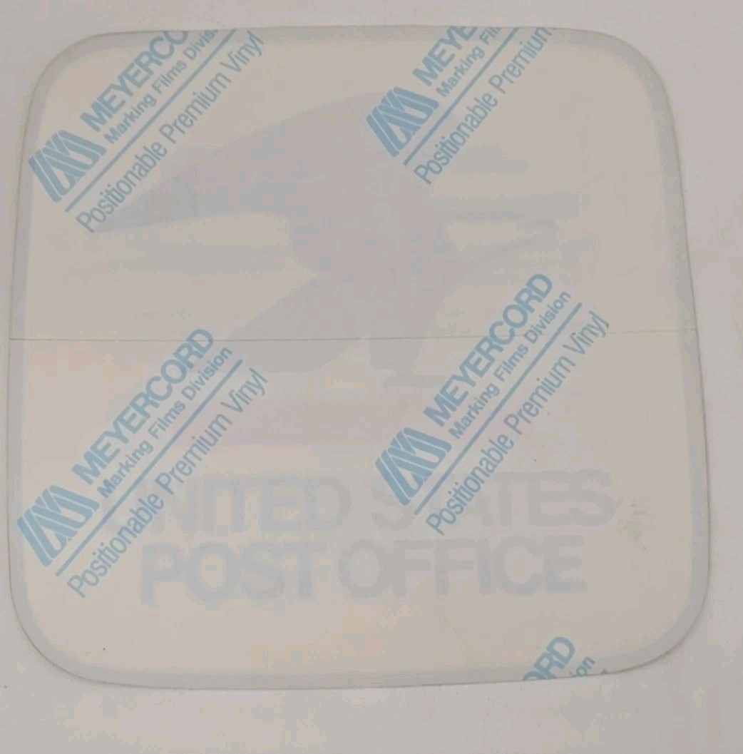 Usps Us Mail Eagle Emblem Logo 1990 Decal Sticker Post Office Htf New Vtg 1990s