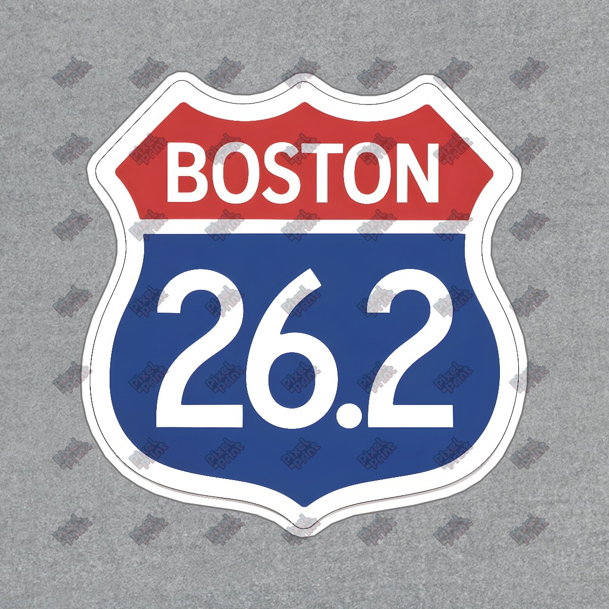 Boston Marathon 26.2 Shield Sign Vintage Style Road Sign Perfect for #8579