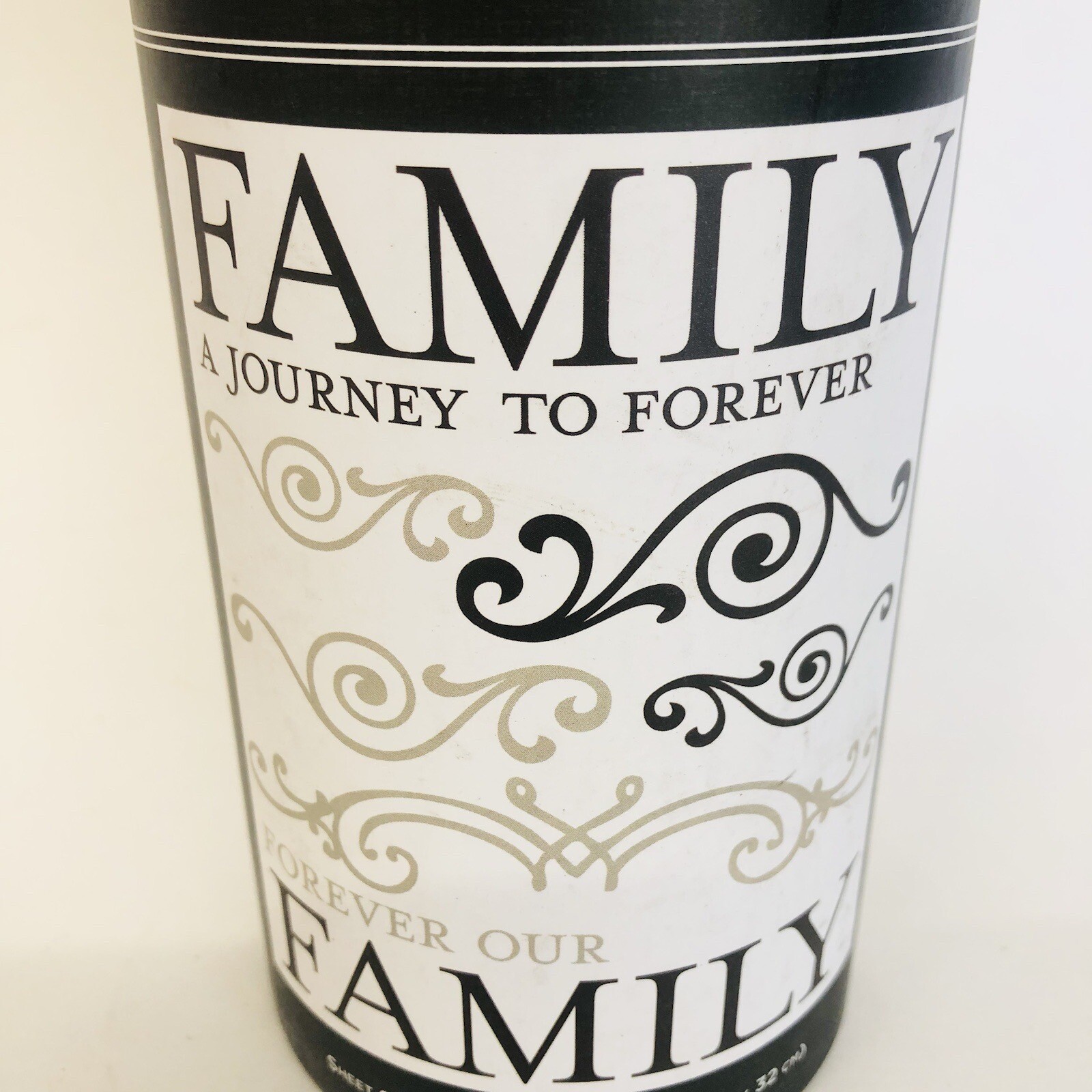 DCWV Decal Wall Art Sticker “ Family A Journey To Forever”
