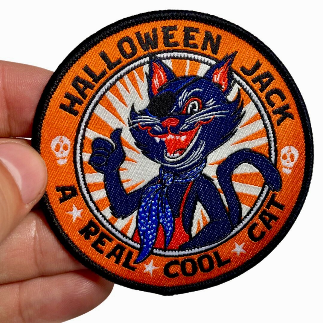 DAVID BOWIE "HALLOWEEN JACK" FABRIC PATCH – FREE SHIPPING!
