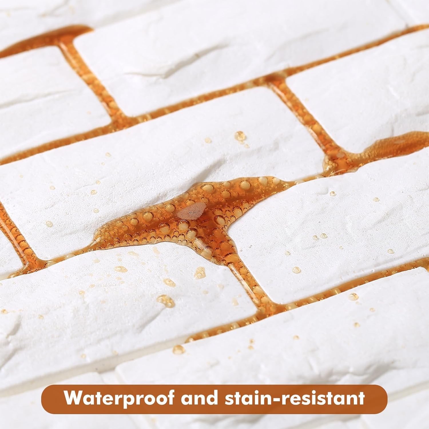 Self-Adhesive 3D White Brick Wall Panels – 29.06 sq ft for Easy Modern Decor