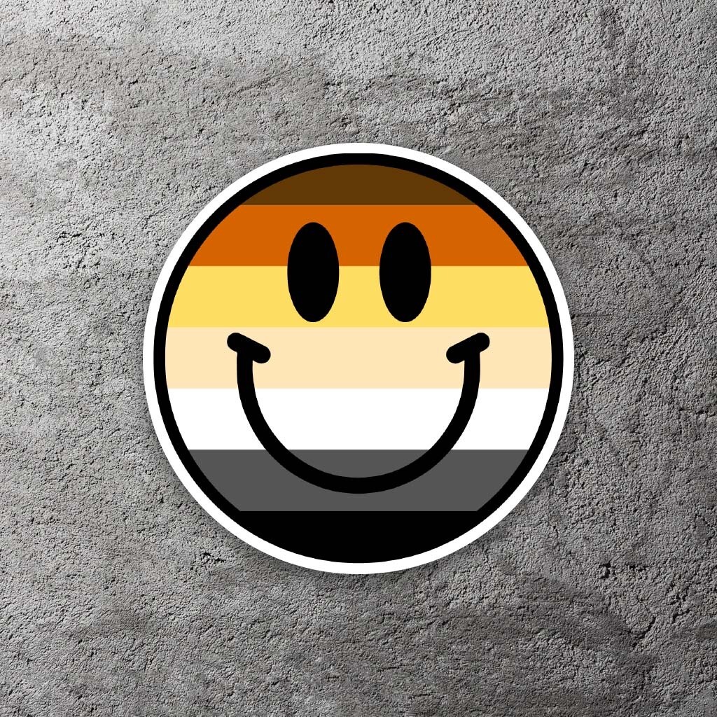 Bear Flag Vinyl Sticker 3.5" Wide – Includes Two Stickers
