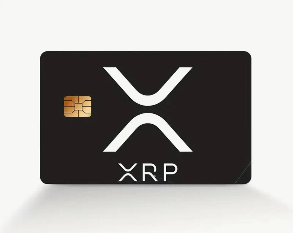 XRP CRYPTOCURRENCY Debit Bank Credit Card Skin Cover Sticker