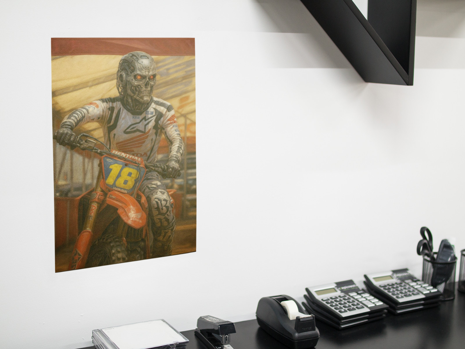 JETT LAWERENCE MOTOCROSS Racing Wall Vinyl Decal Poster (Removable Adhesive)