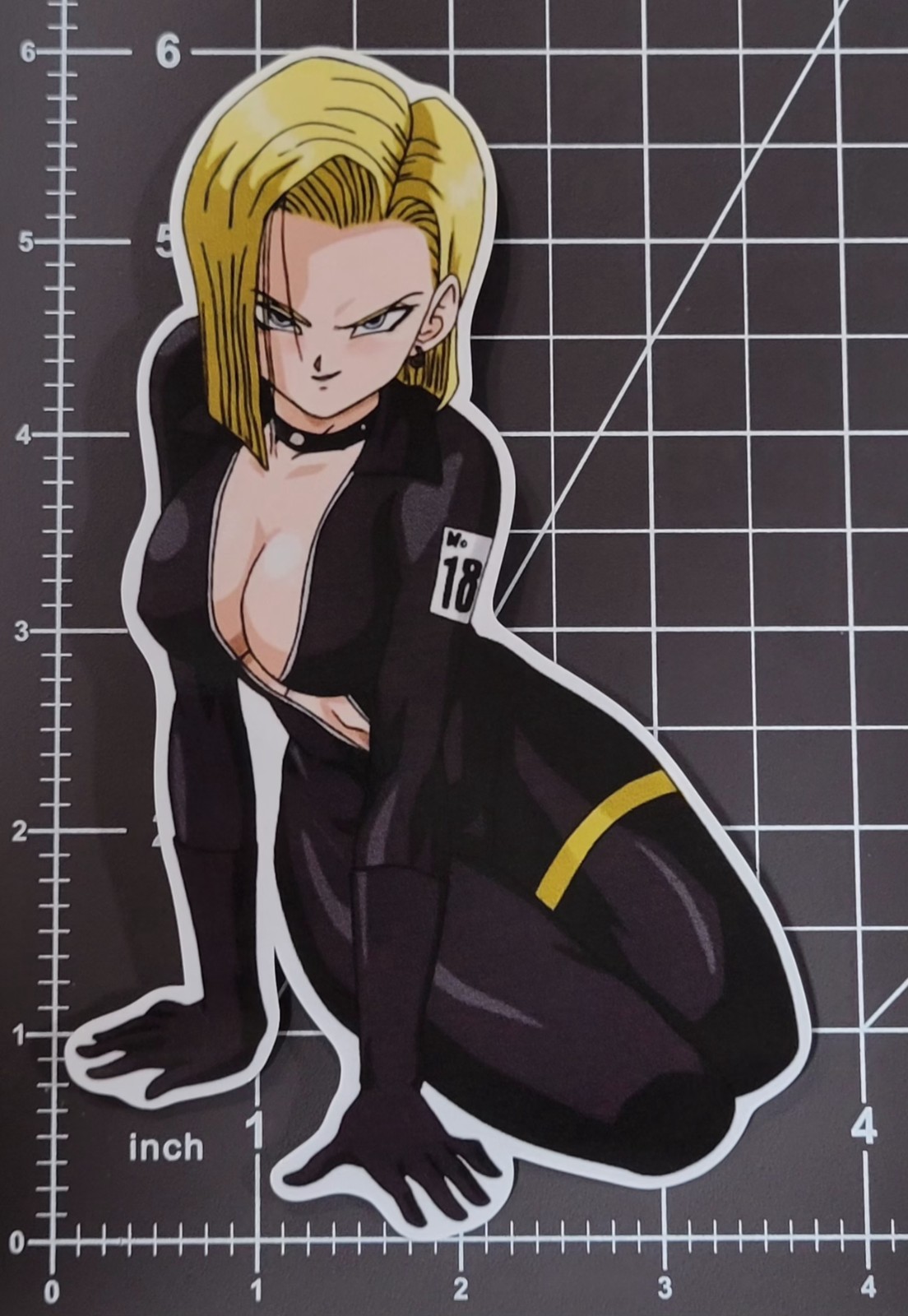 Dragon Ball Android 18 V1 Sticker 6:
