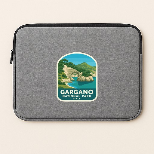 Gargano Italy Iron On Heat Transfer Vinyl HTV Die-Cut World National Parks