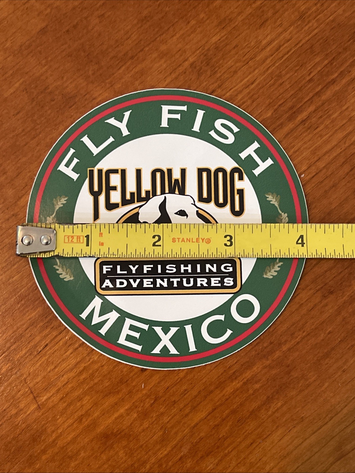 Original Yellow Dog Fly Fishing MEXICO Sticker Decal Fish 4”