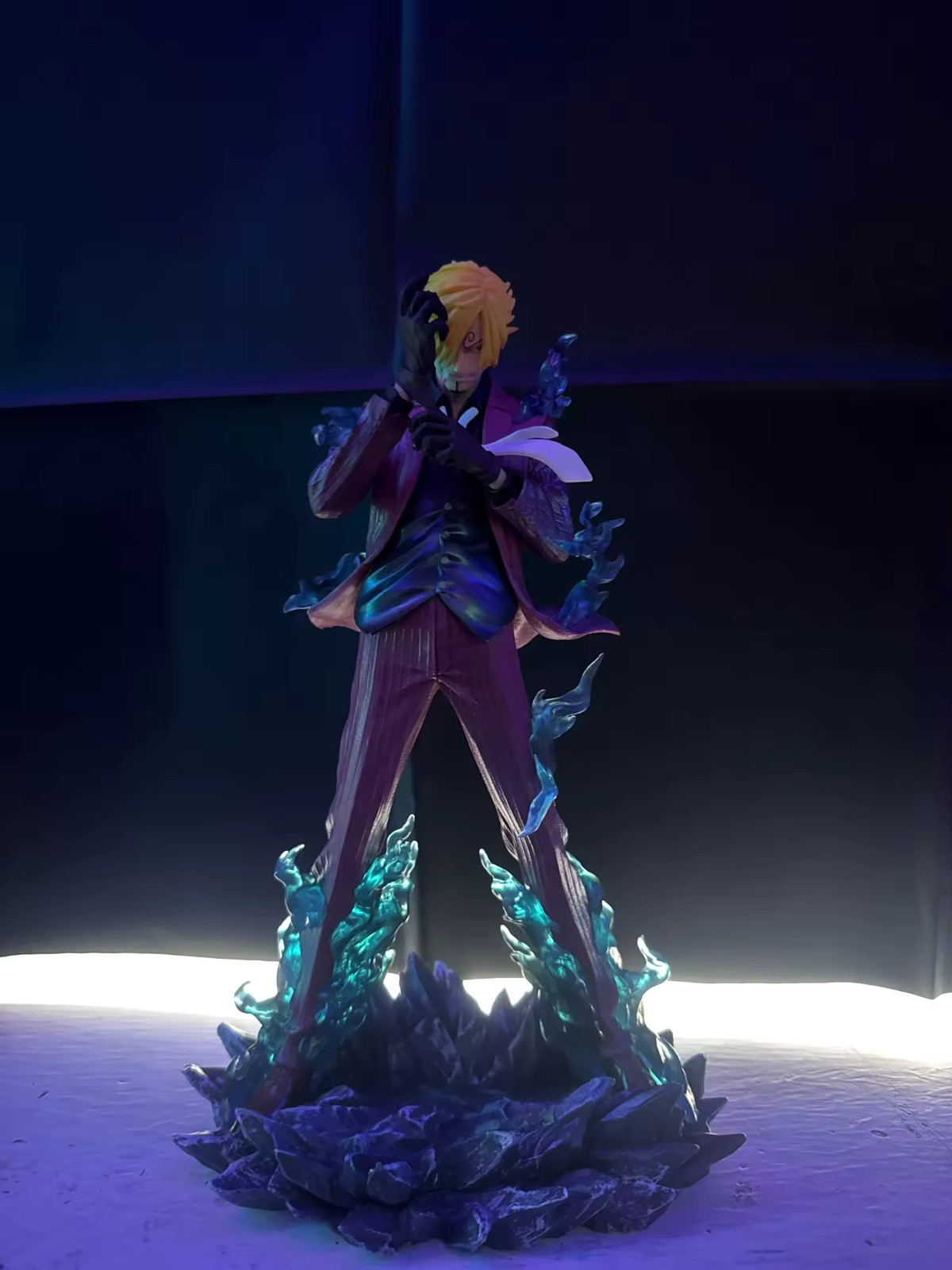 ONE PIECE Action Figure Sanji 25cm/9.84in PVC Statue Collection Model Toy Gift